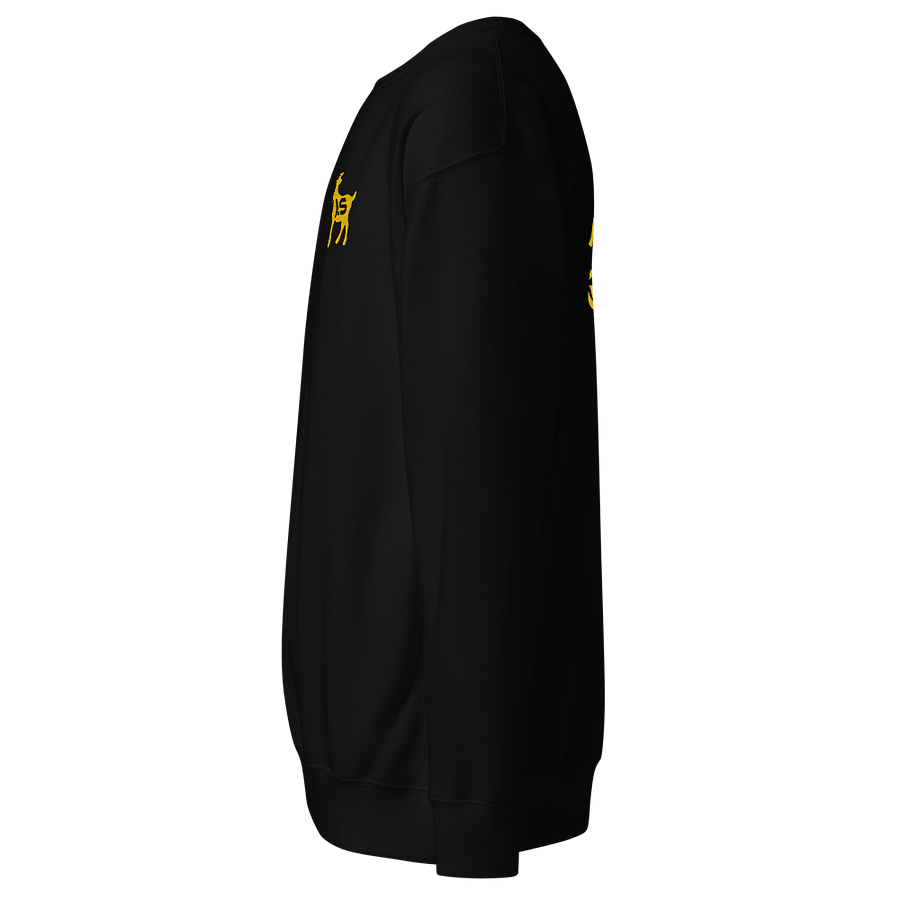 ItsYellowSnow Struggling Goat Embroidered Crew Neck product image (6)