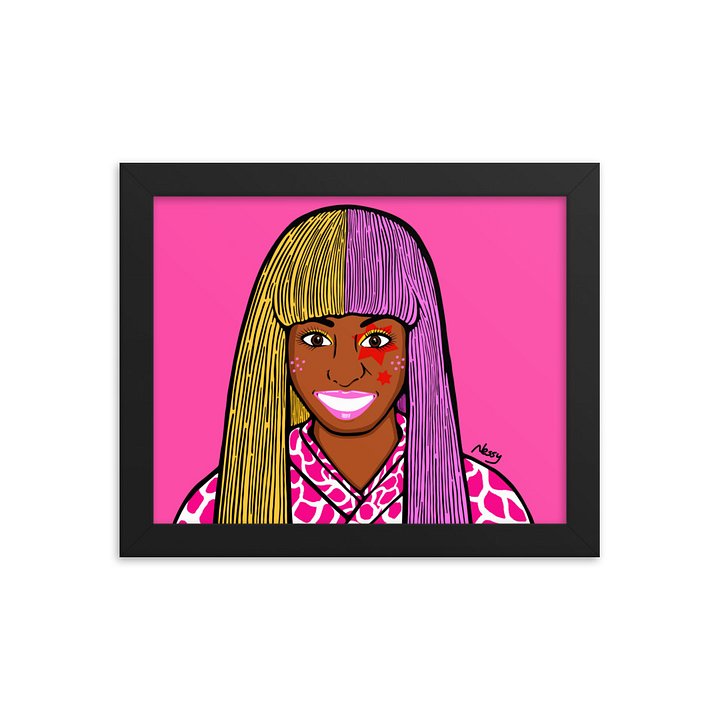 ICON SERIES - Nicki (Framed Matte Print) product image (1)