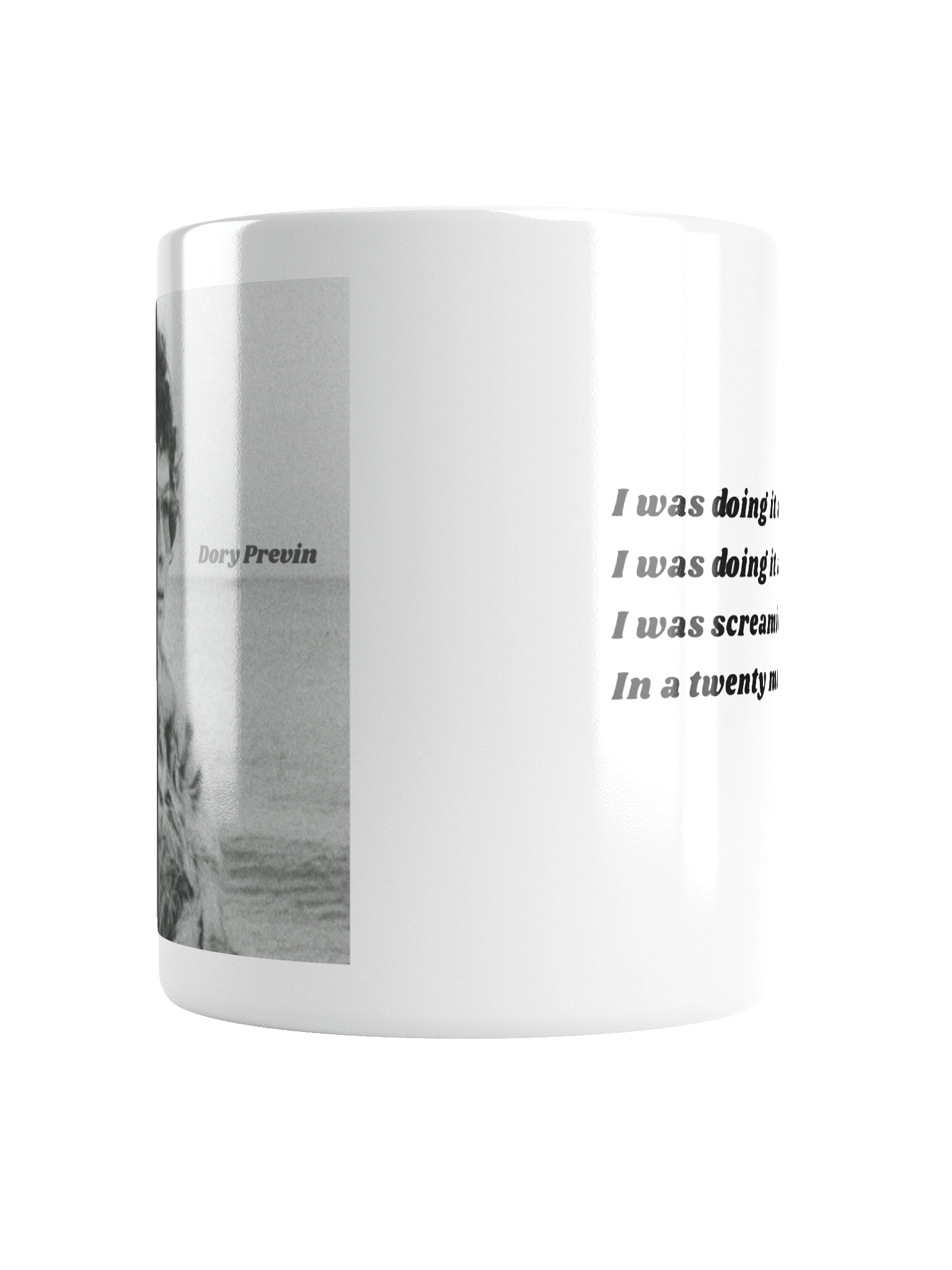 1970's Dory Previn White Glossy Mug product image (18)