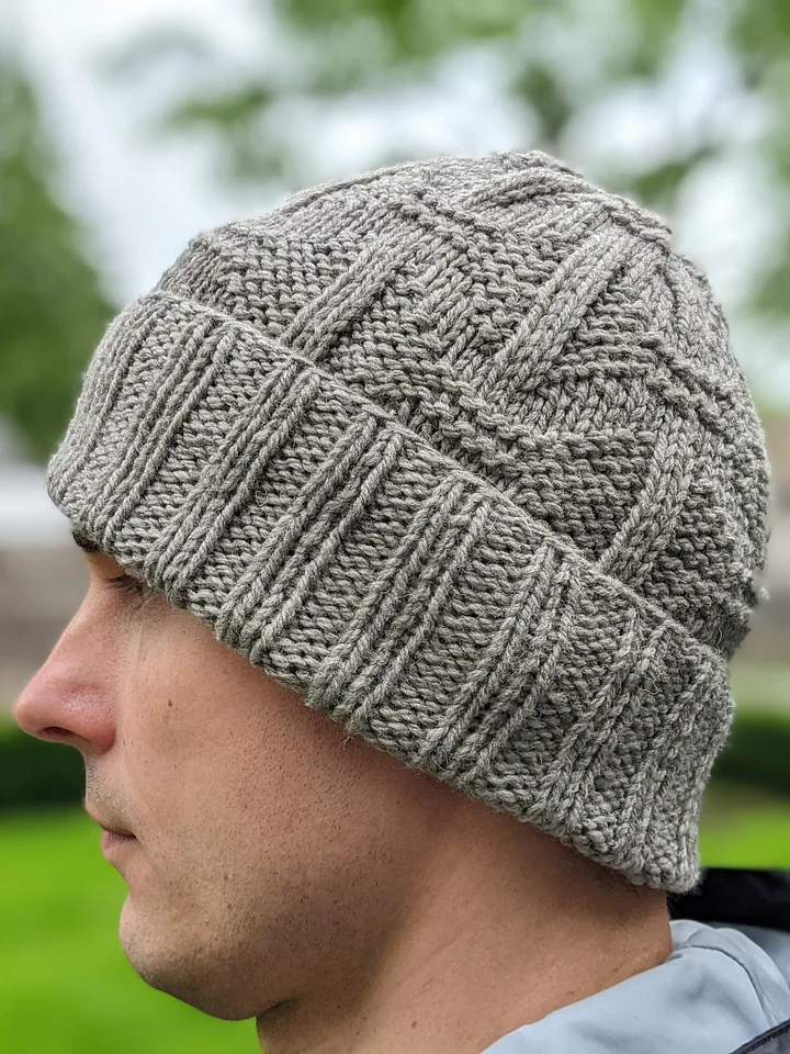 Vintage Hat Knitting Pattern for Men product image (1)