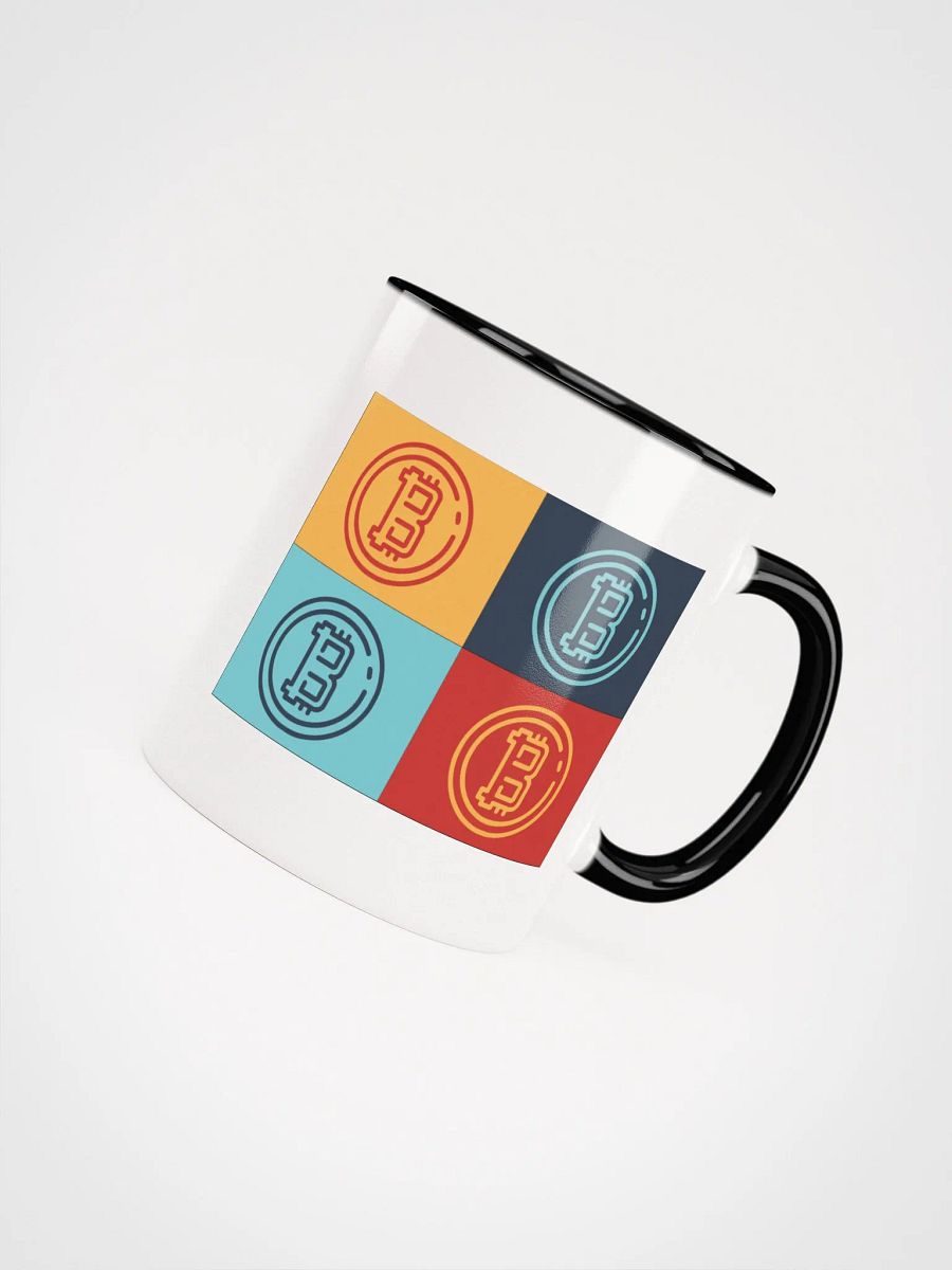 Bitcoin Pop Art Ceramic Mug product image (23)