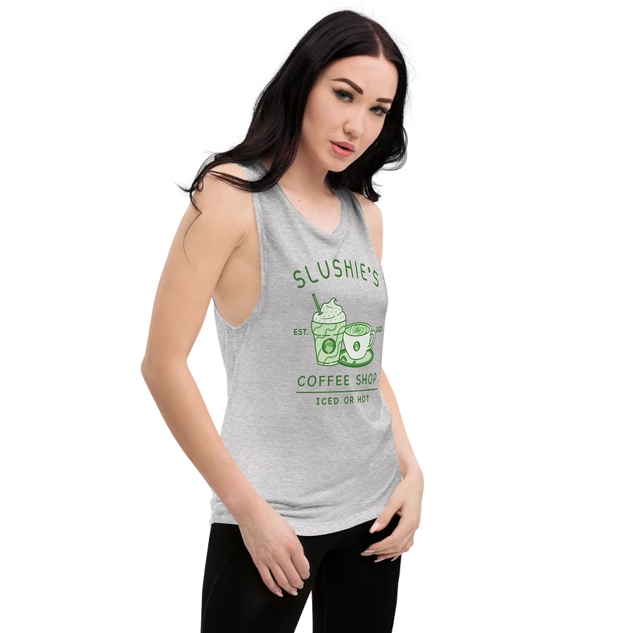 Slushie's Coffee Shop (Green) | Women's Muscle Tank product image (10)