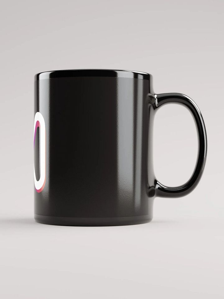Branded Coffee Mug (Black) product image (2)