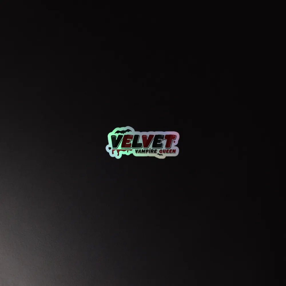 Velvet Logo Sticker product image (2)