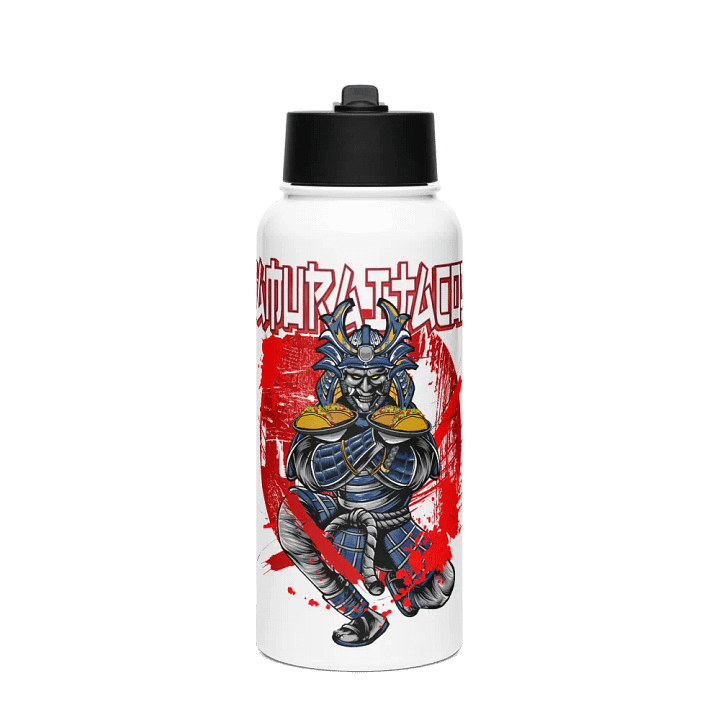 Samurai Tacos1 Stainless Steel Bottle product image (1)