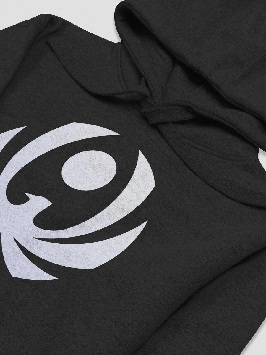 CroweGamingg Cotton Heritage Unisex Premium Hoodie - White logo Front product image (26)