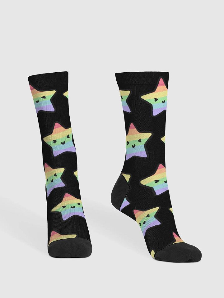 Pride Lucy Black Socks product image (2)