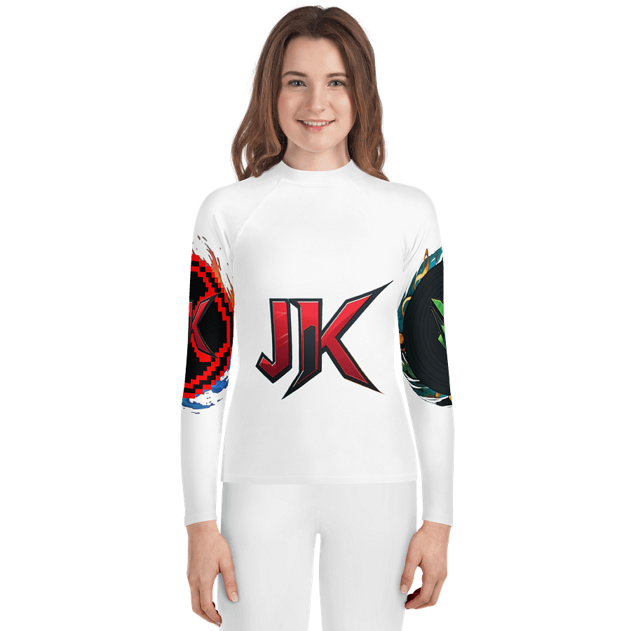 Joshua and Vincent All-Over Print Youth Rash Guard product image (1)
