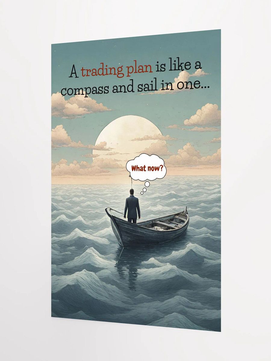 Inspirational Trading Plan Poster (Original Artwork) product image (8)
