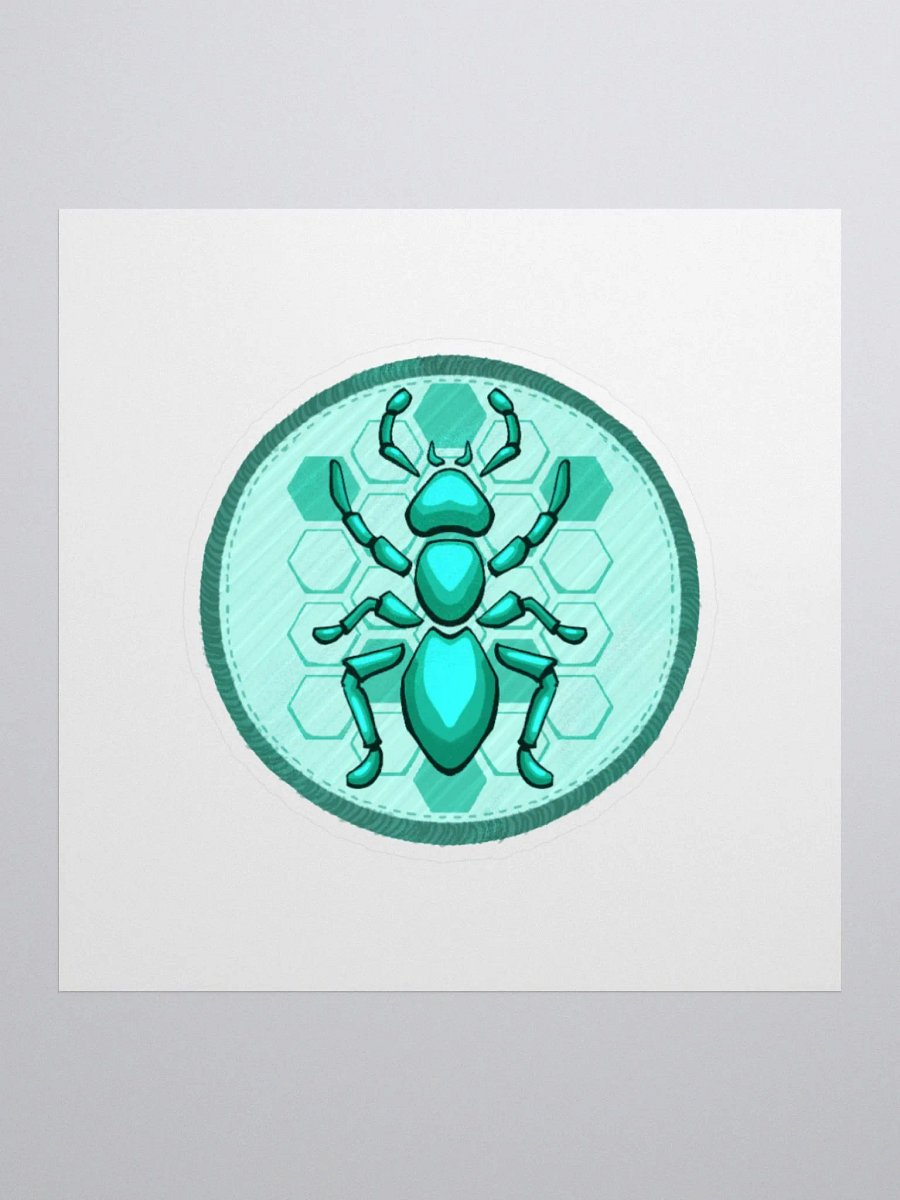 Aqua Ants Sticker product image (1)