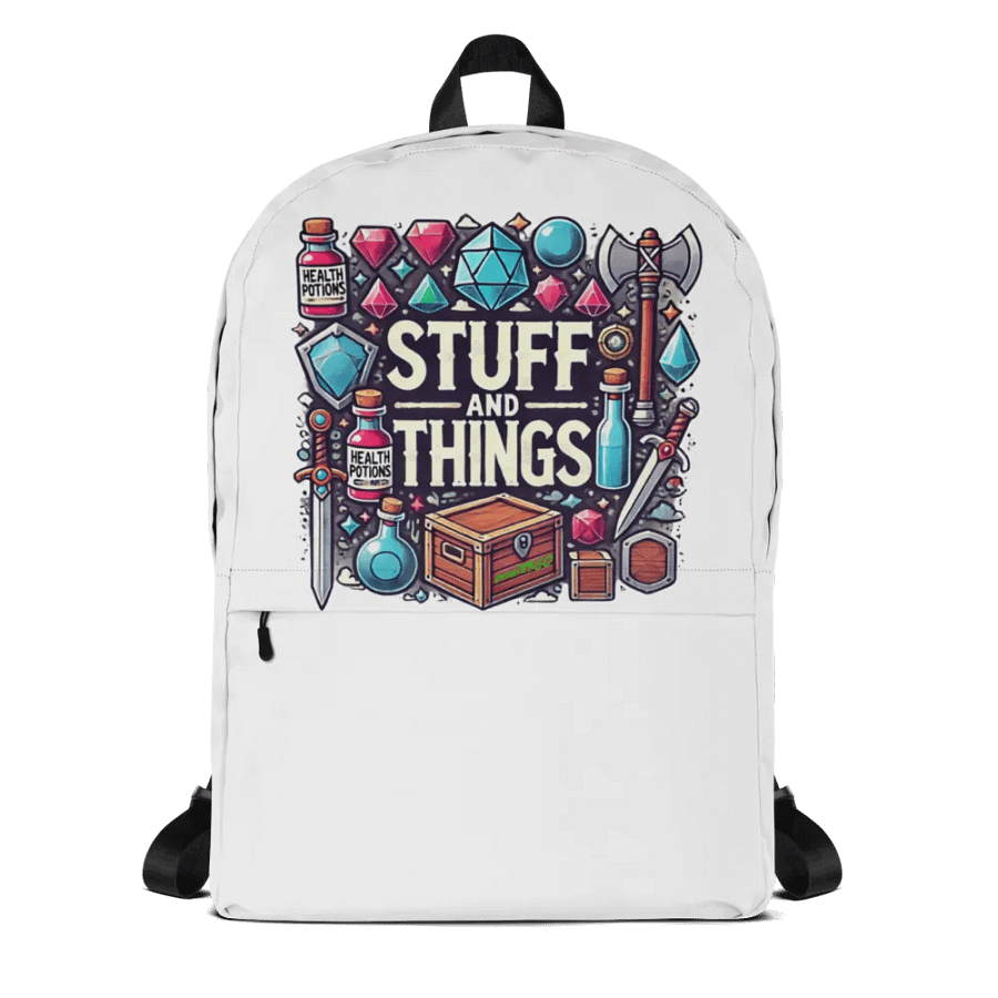 Stuff and Things Backpack product image (1)