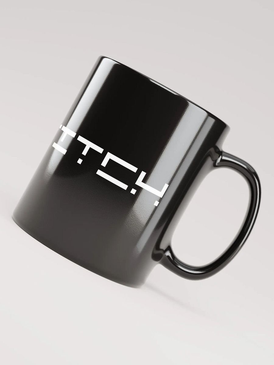 Pix Stitch Black Glossy Mug product image (4)