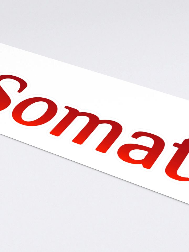 Somatica Sticker product image (2)