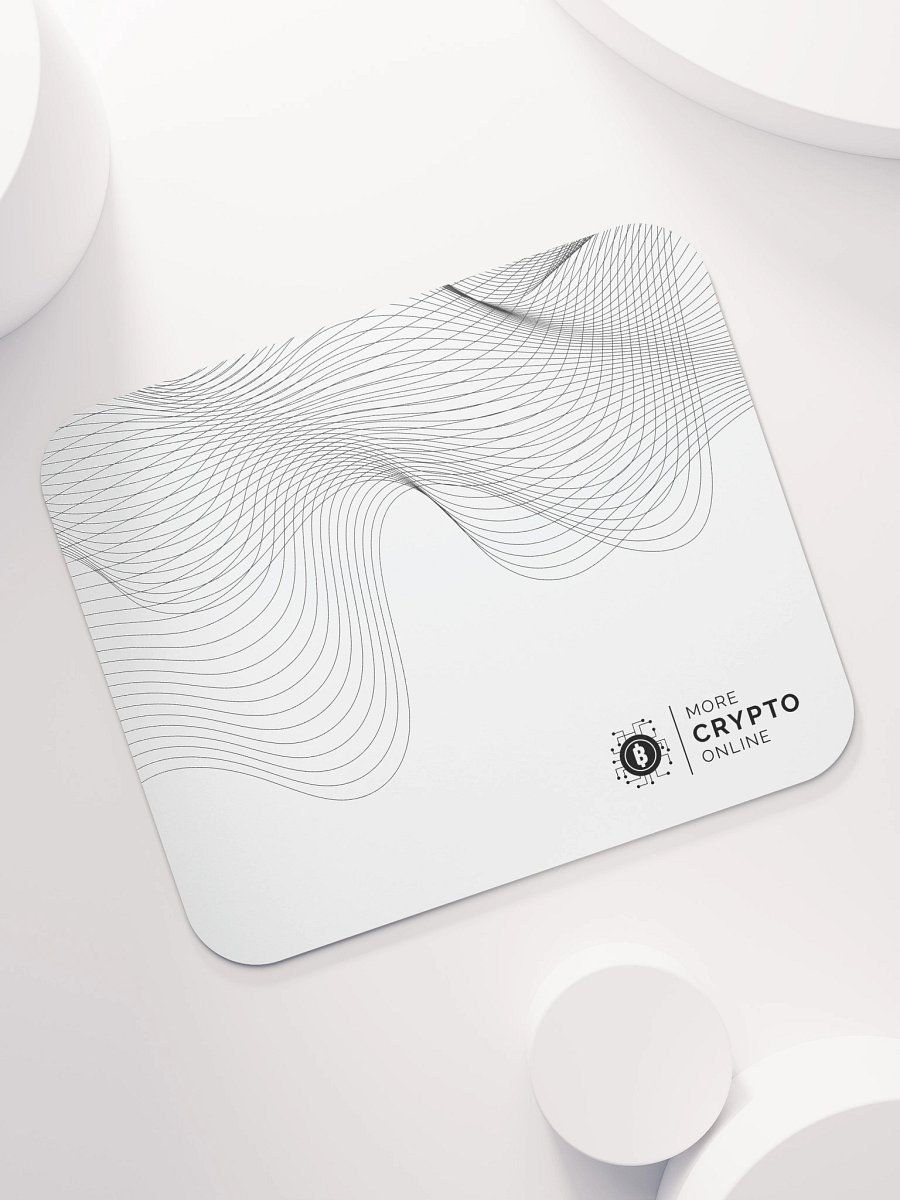 Mouse Pad MCO Waves White product image (7)