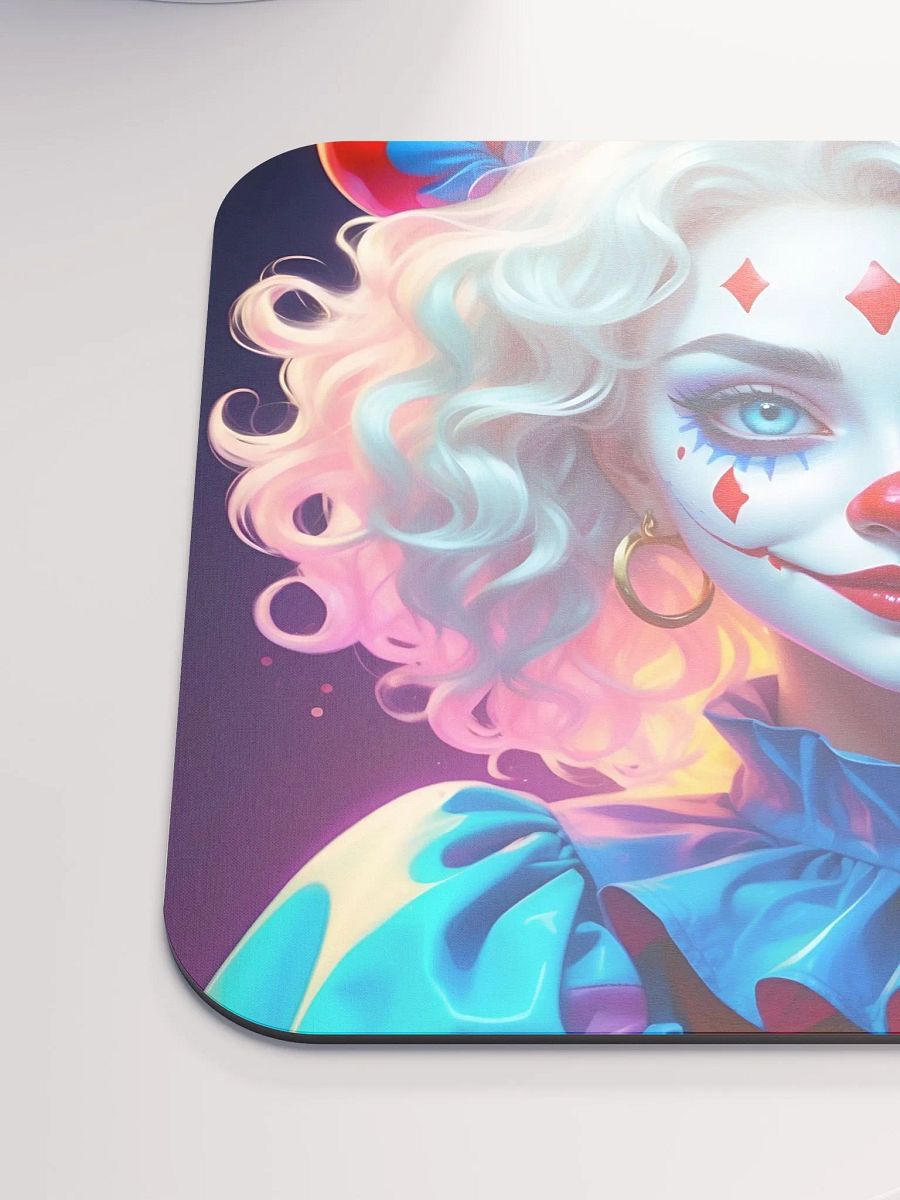 Whimsical Clown Mouse Pad product image (6)