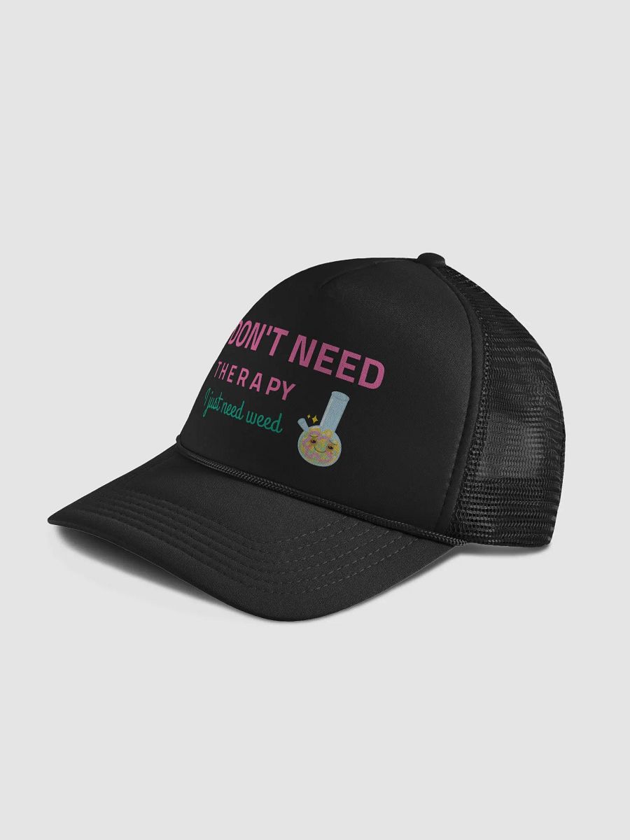 Therapeutic Weed Trucker Hat product image (8)