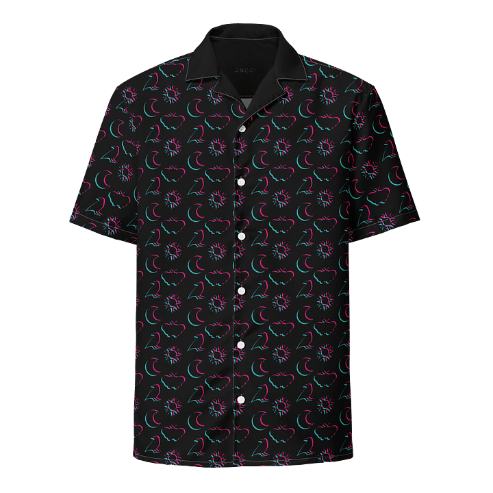 Lost Records: Bloom and Rage Raven, Sun, Moon, Moth Hawaiian Shirt product image (1)