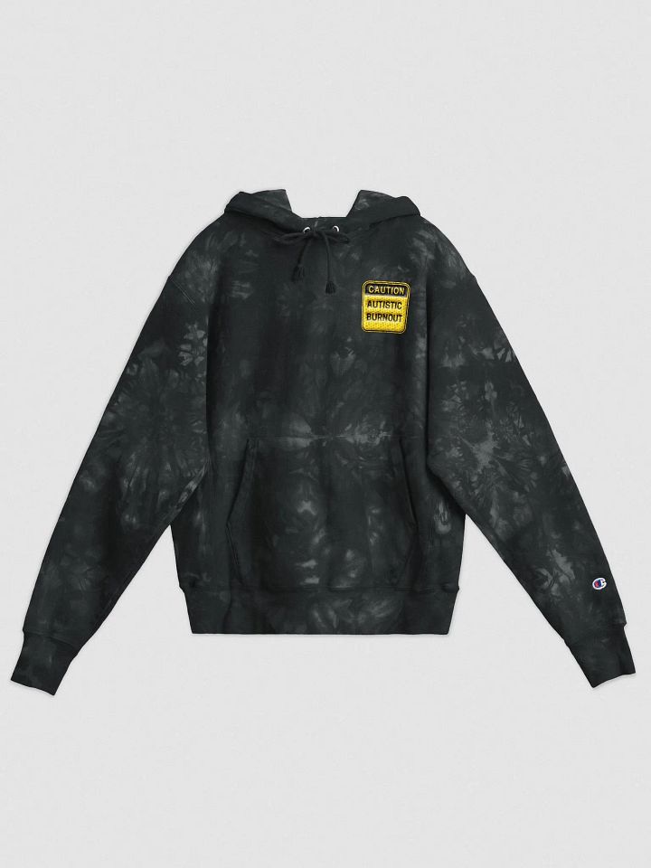 CAUTION: ASD BURNOUT Tie-Dye Hoodie product image (1)