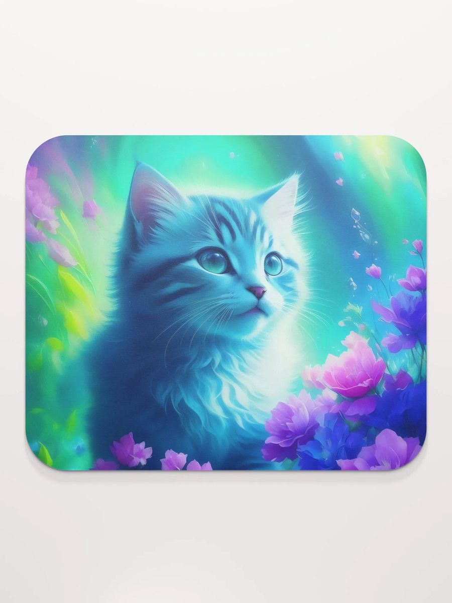 Enchanted Cat Garden Mouse Pad product image (3)
