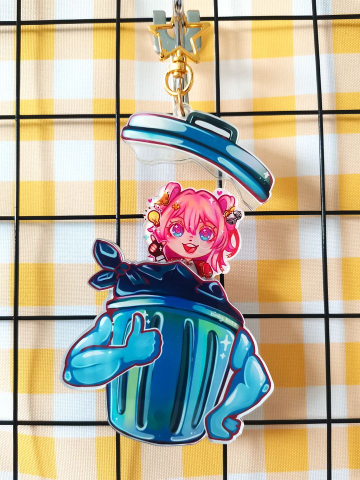 HSR March 7th Opening Trash Charm product image (1)