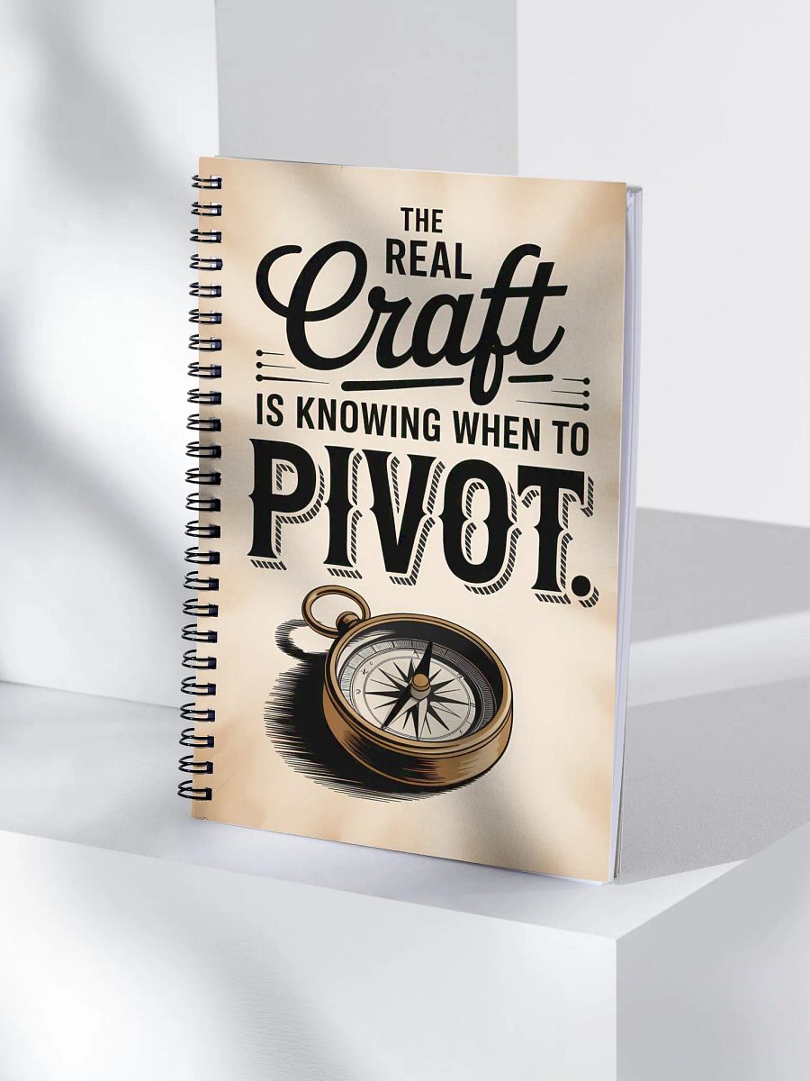 Know When To Pivot Journaling Notebook product image (4)