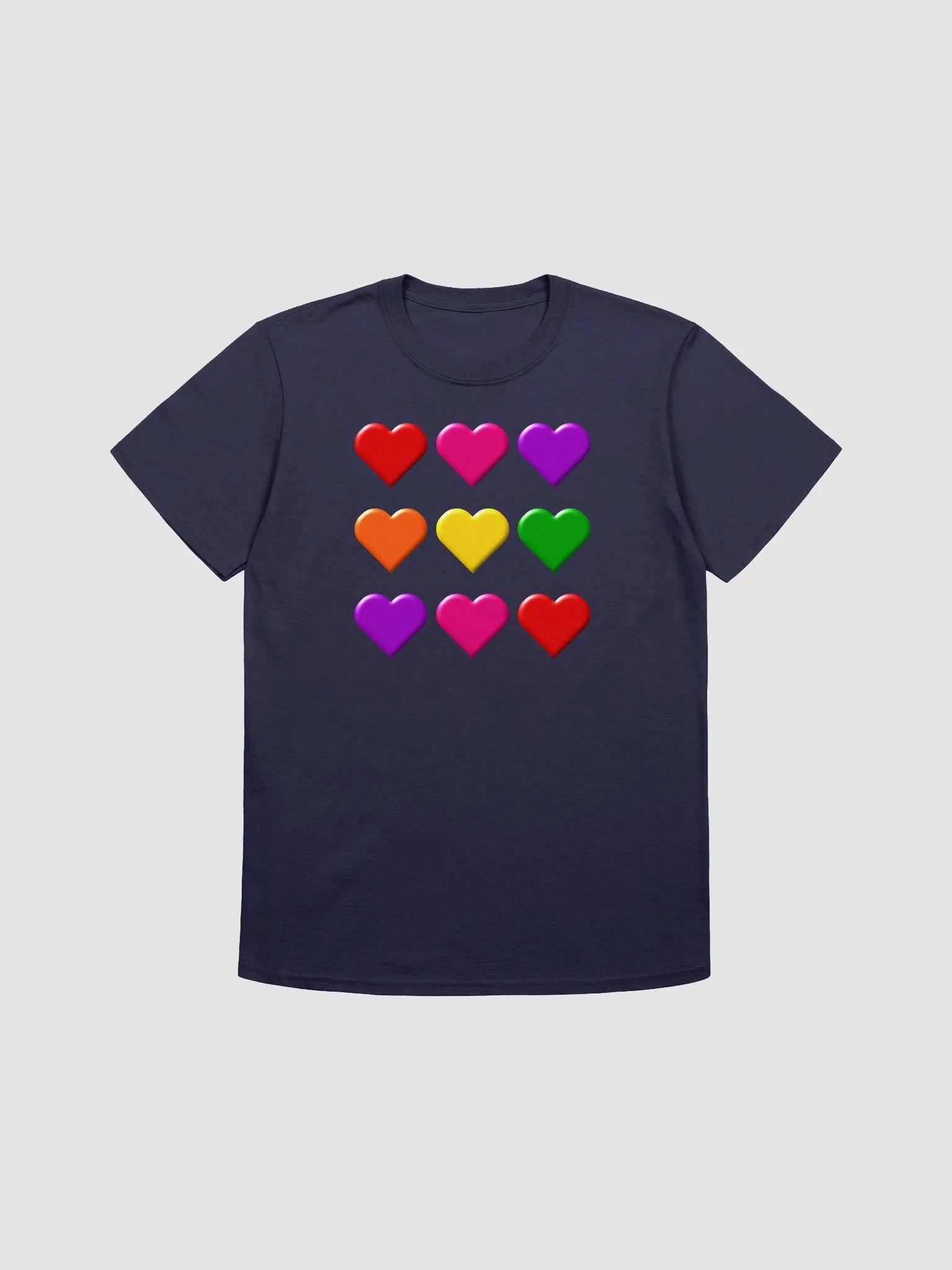 Valentine Hearts Unisex Softstyle T-Shirt product image (21)