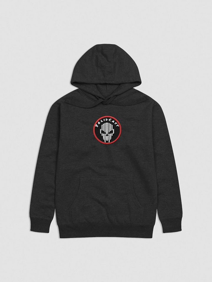 SolidCast Bold Premium Hoodie Red/Blk product image (2)