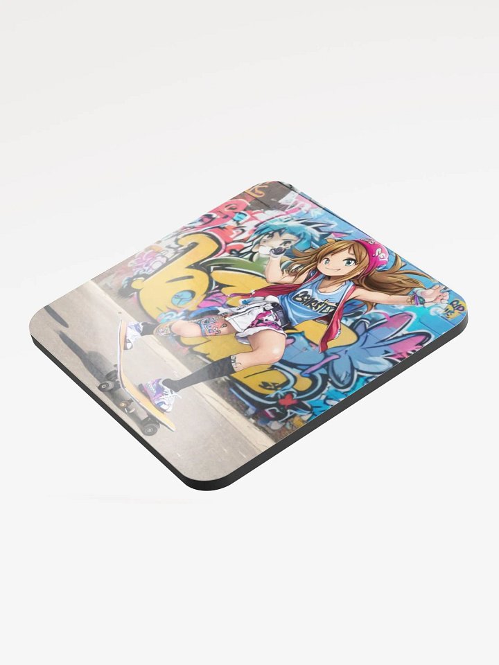 skater girl coaster product image (2)
