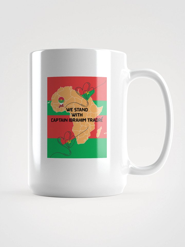 Solidarity With Captain Ibrahim Traoré Mug product image (1)