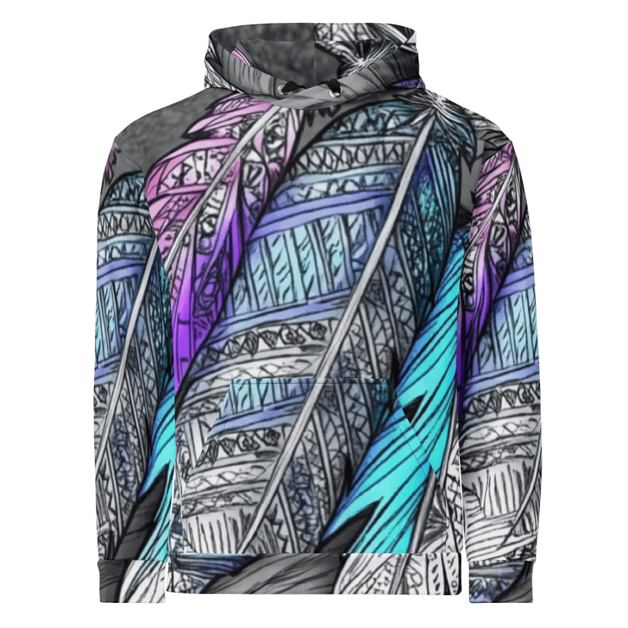 G Feathers, Recycled Unisex Hoodie product image (3)