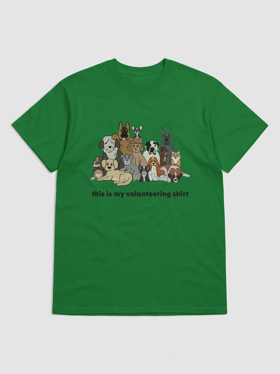 Dog Pile w/ Ames Animal Shelter Volunteer T-shirt product image (1)