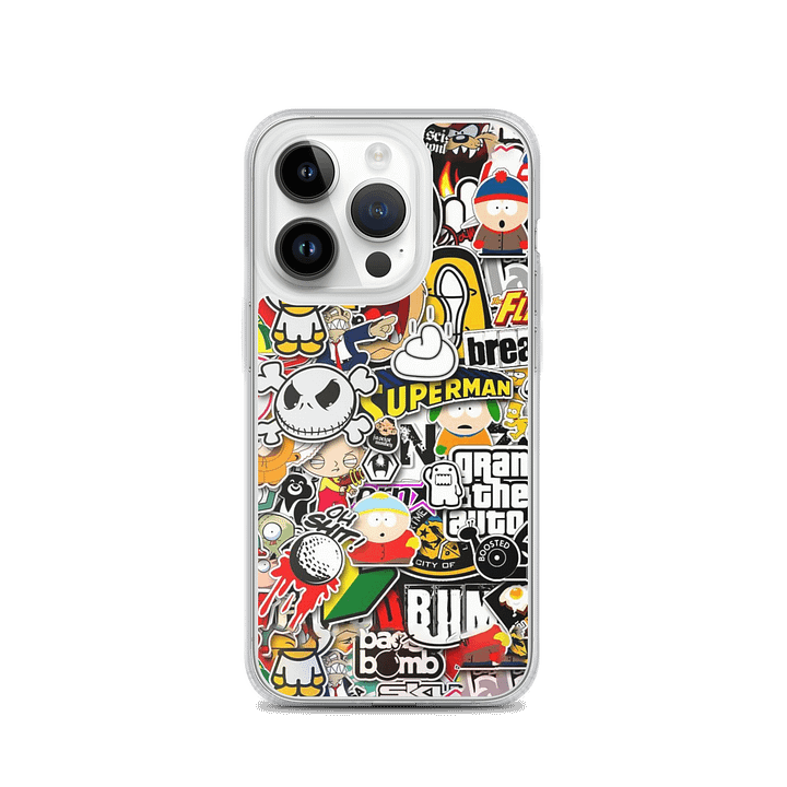 Chaos Collage iPhone Case product image (3)
