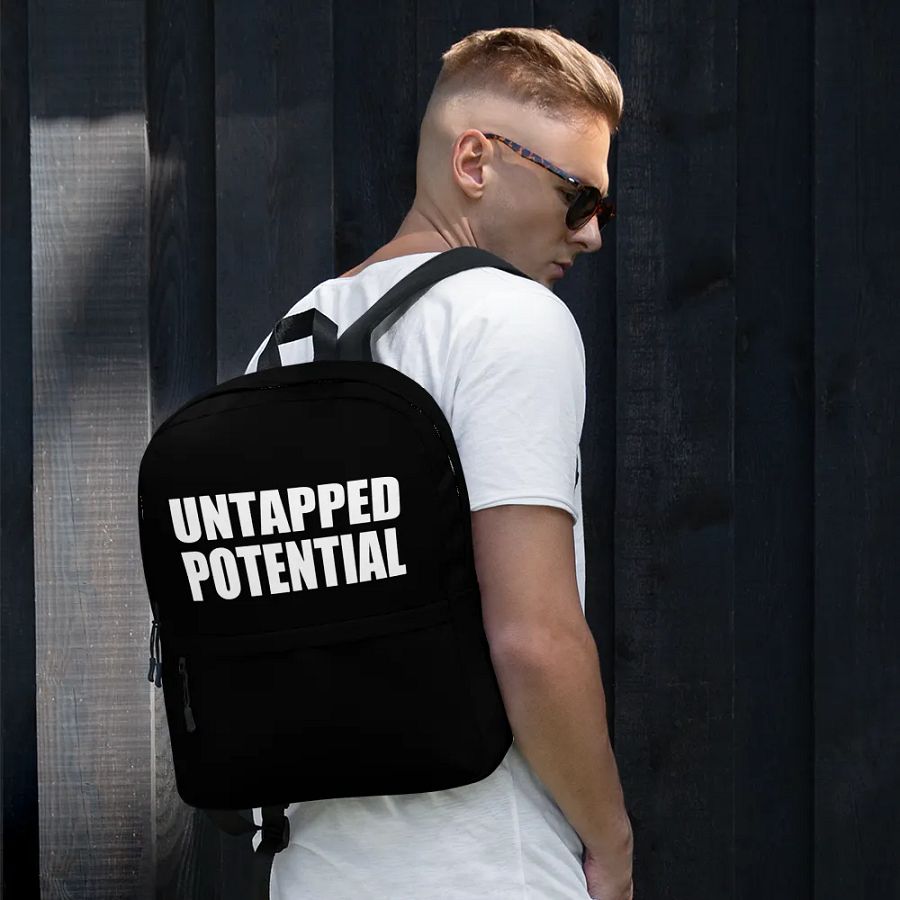 Untapped Potential All-Over Backpack product image (3)