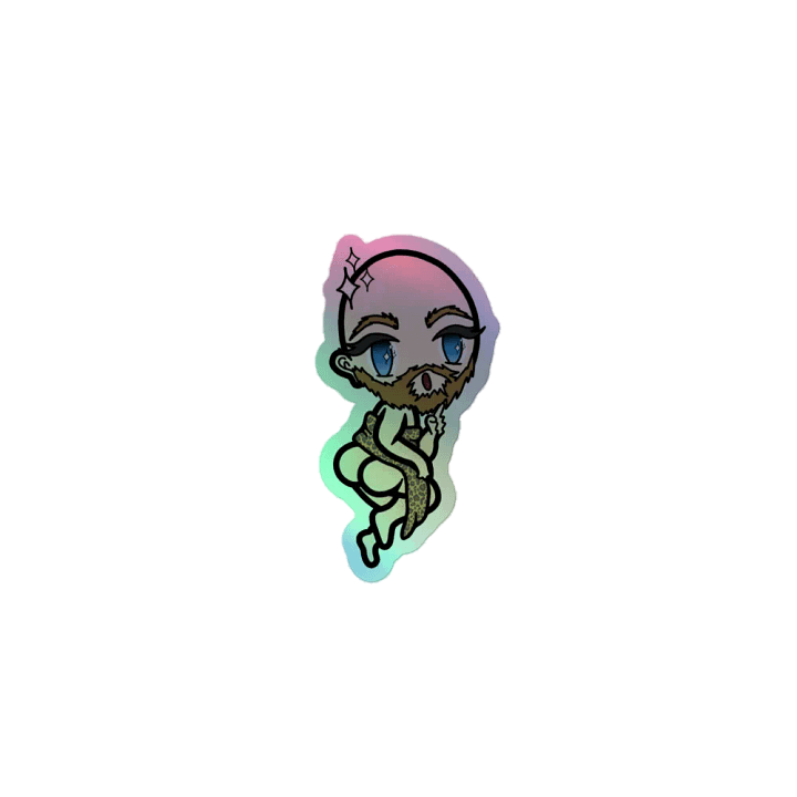 Booty holo sticker product image (1)