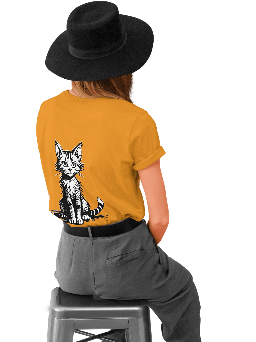 Whiskered Wonder Cat T-Shirt product image (1)