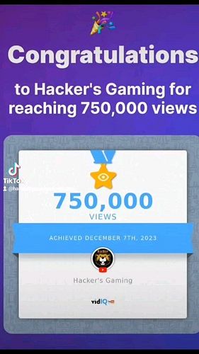 This is Awesome, thanks Everyone 😊 #hackersgaming