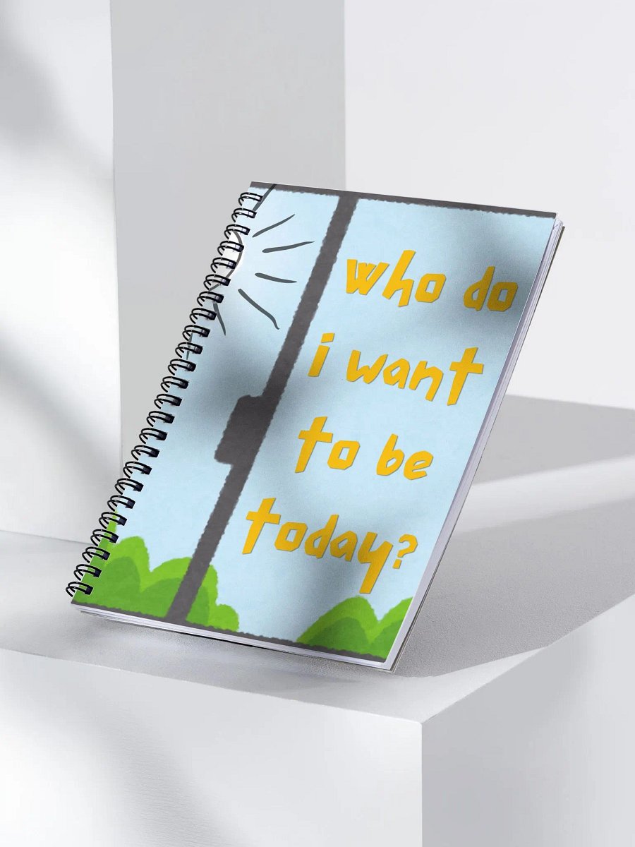Who Do I Want To Be Spiral Notebook product image (3)