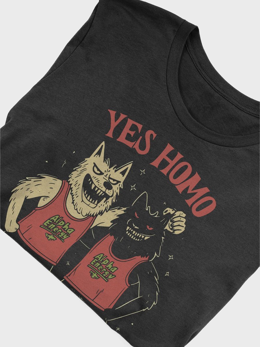 Yes Homo Werewolves Unisex T-Shirt product image (4)