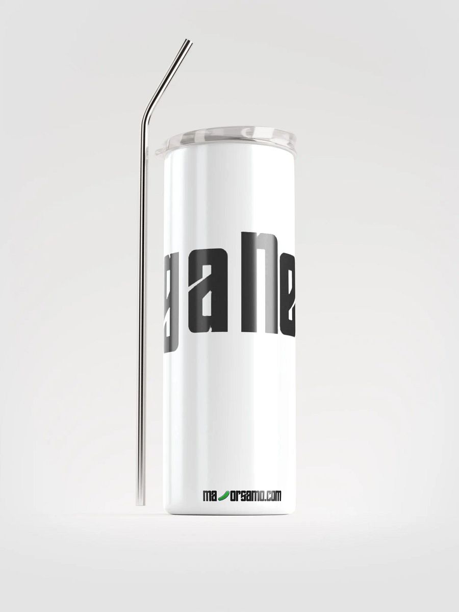 Nerd White Stainless with straw product image (1)