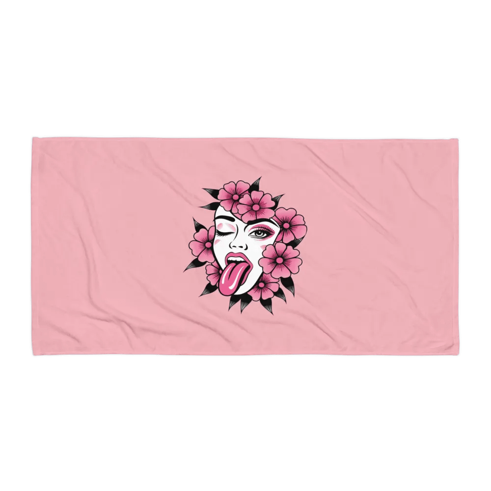 Floral Bliss Sublimated Towel product image (1)