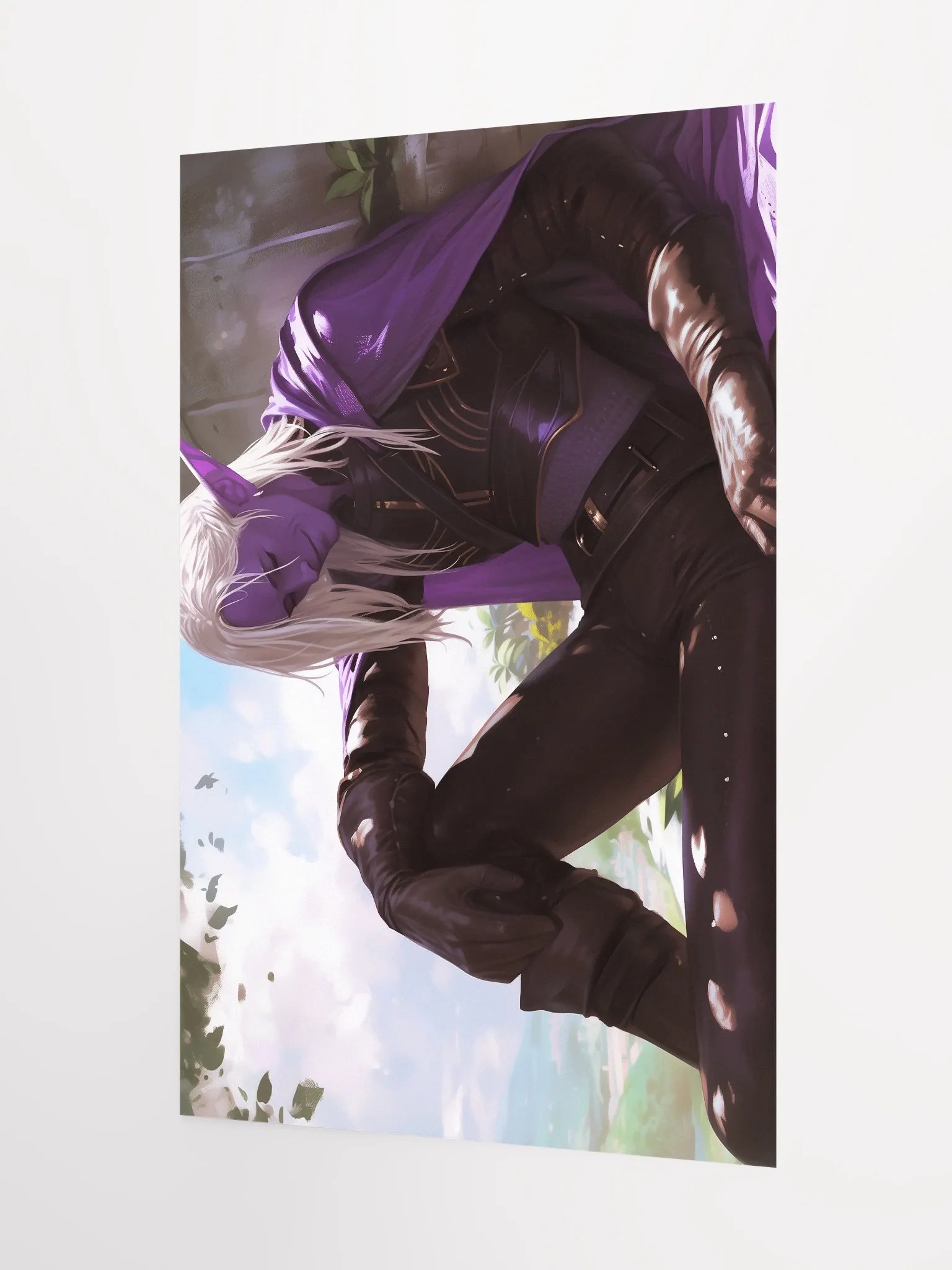 Shadowed Guardian Matte Poster product image (3)