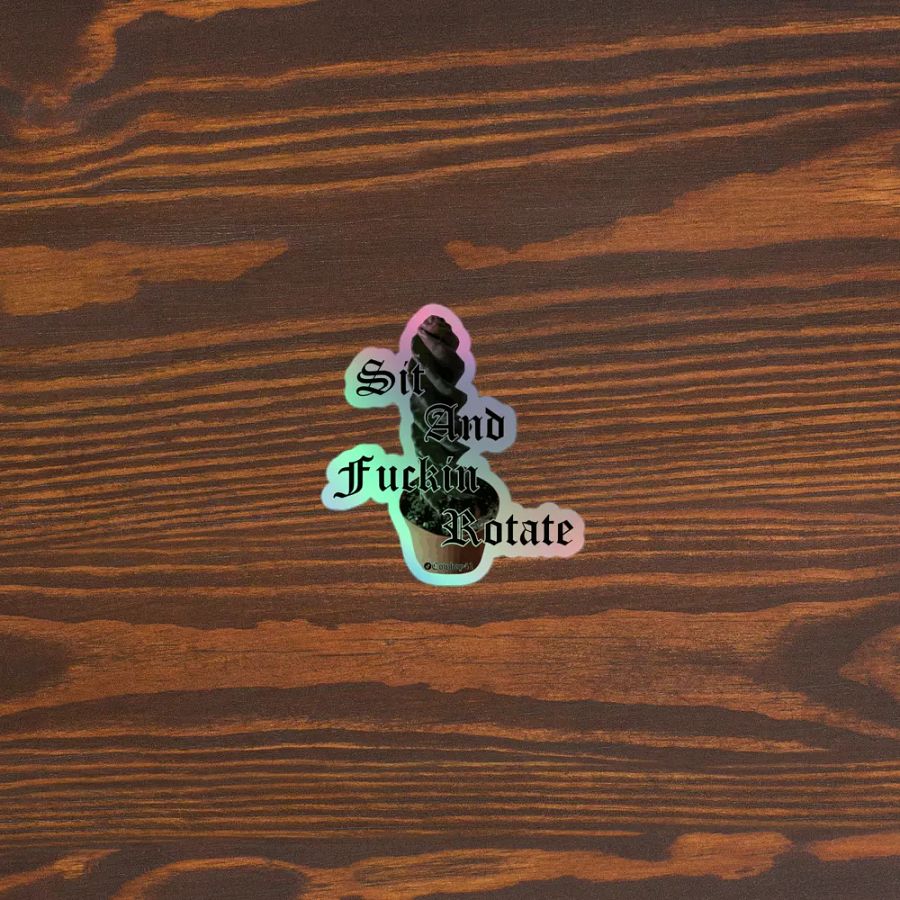 Sit and Rotate Sticker product image (5)