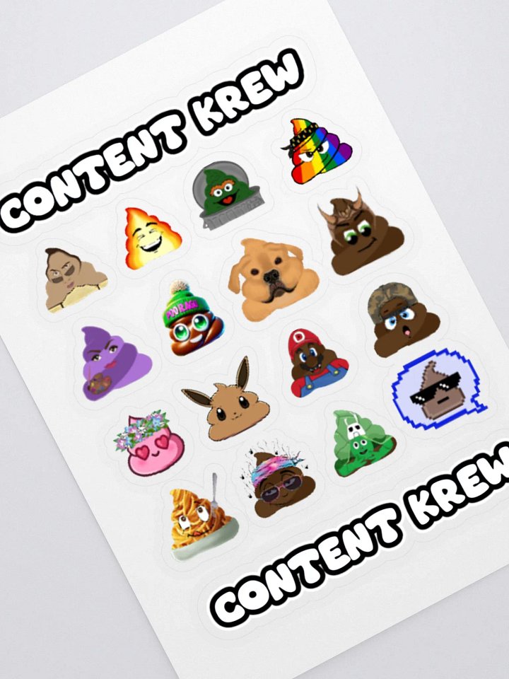 Content Krew Sticker Set product image (1)