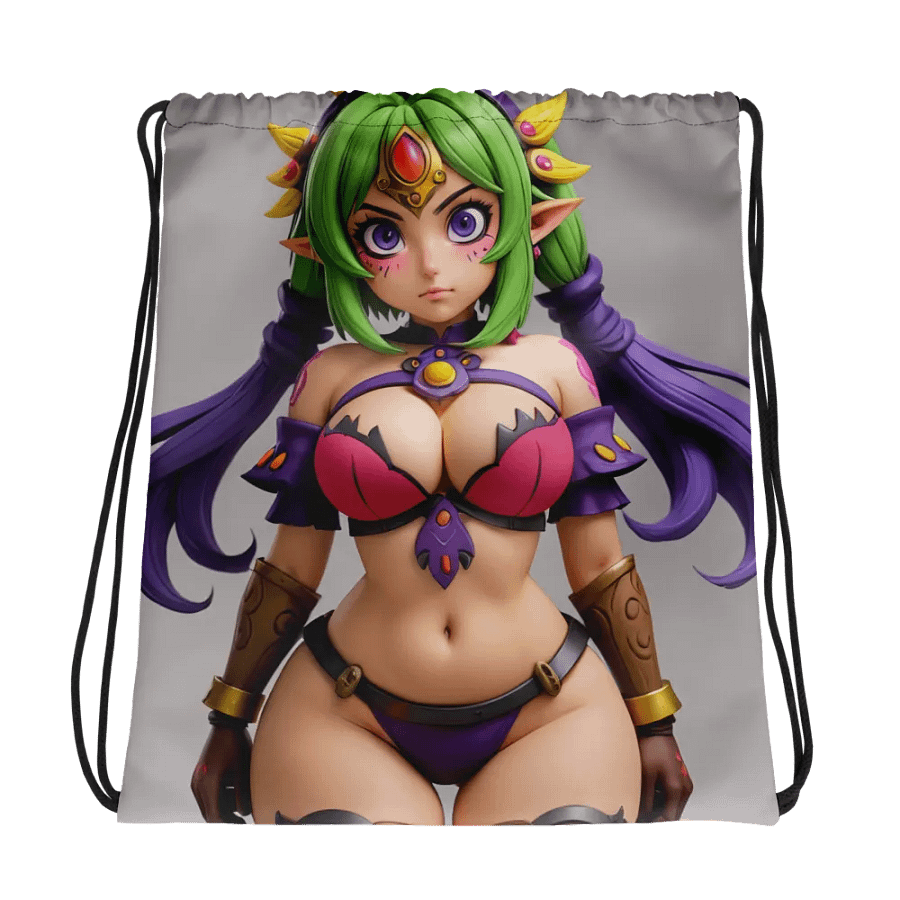 Enchanted Guardian Drawstring Bag product image (1)