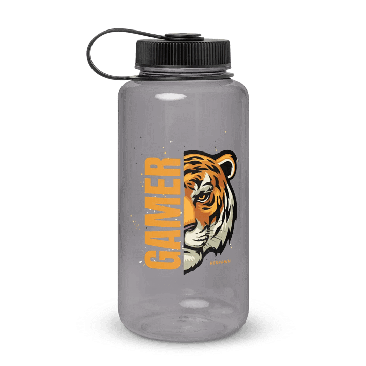 Tiger Gamer Wide Mouth Water Bottle product image (1)