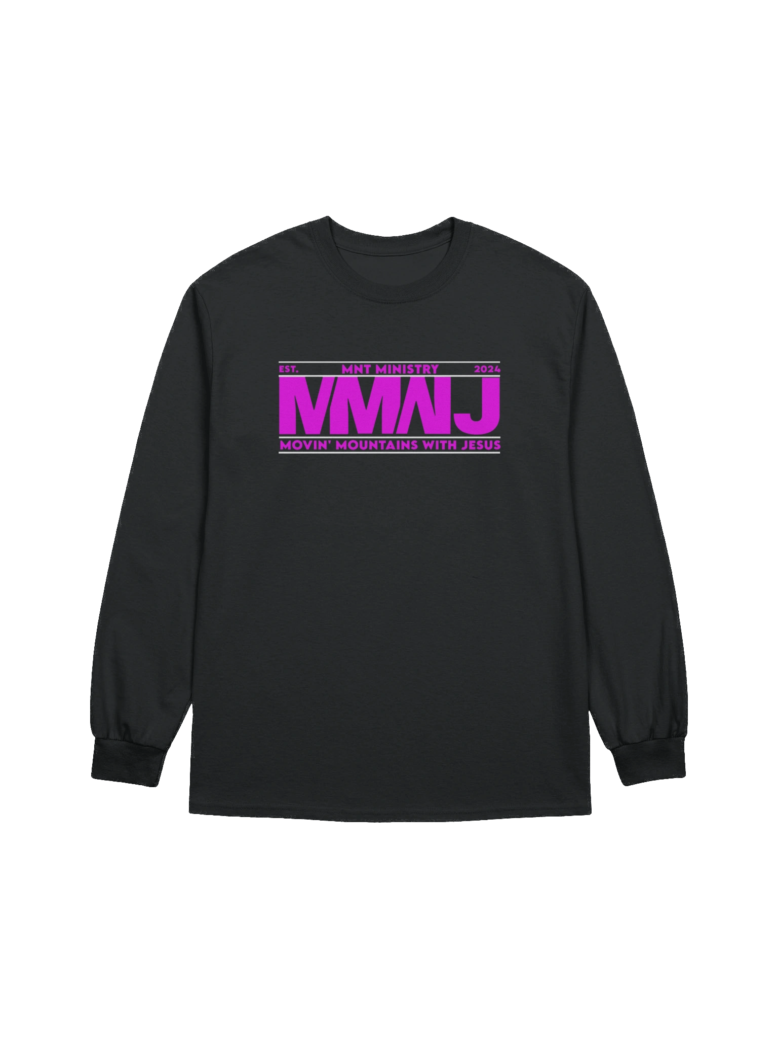 MOVIN' MOUNTAINS WITH JESUS (MMWJ) Long-Sleeve product image (2)