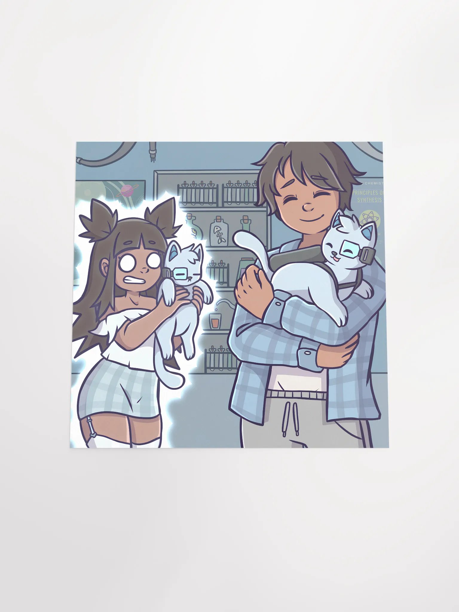 AshMCxAyano Robo-Kitty Poster product image (4)