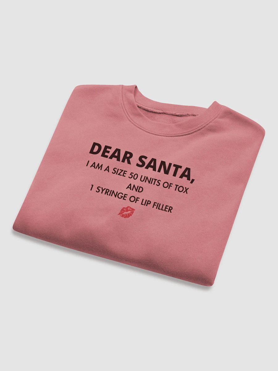 Dear Santa Fleece Crop Sweatshirt product image (7)