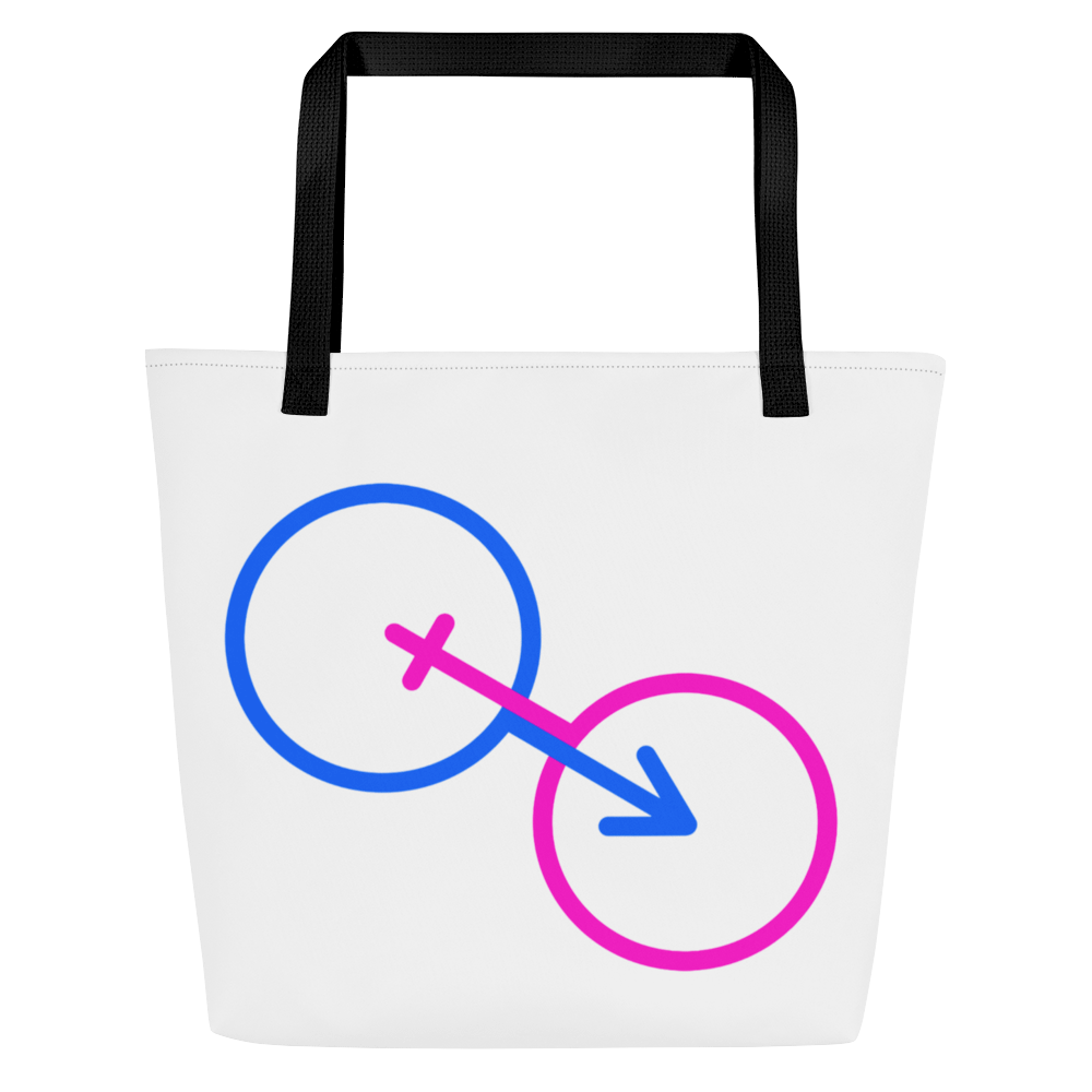 Traditional Gender Symbols All-Over Tote Bag product image (1)