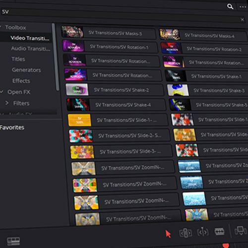 SV Transitions Pack For DaVinci Resolve product image (3)